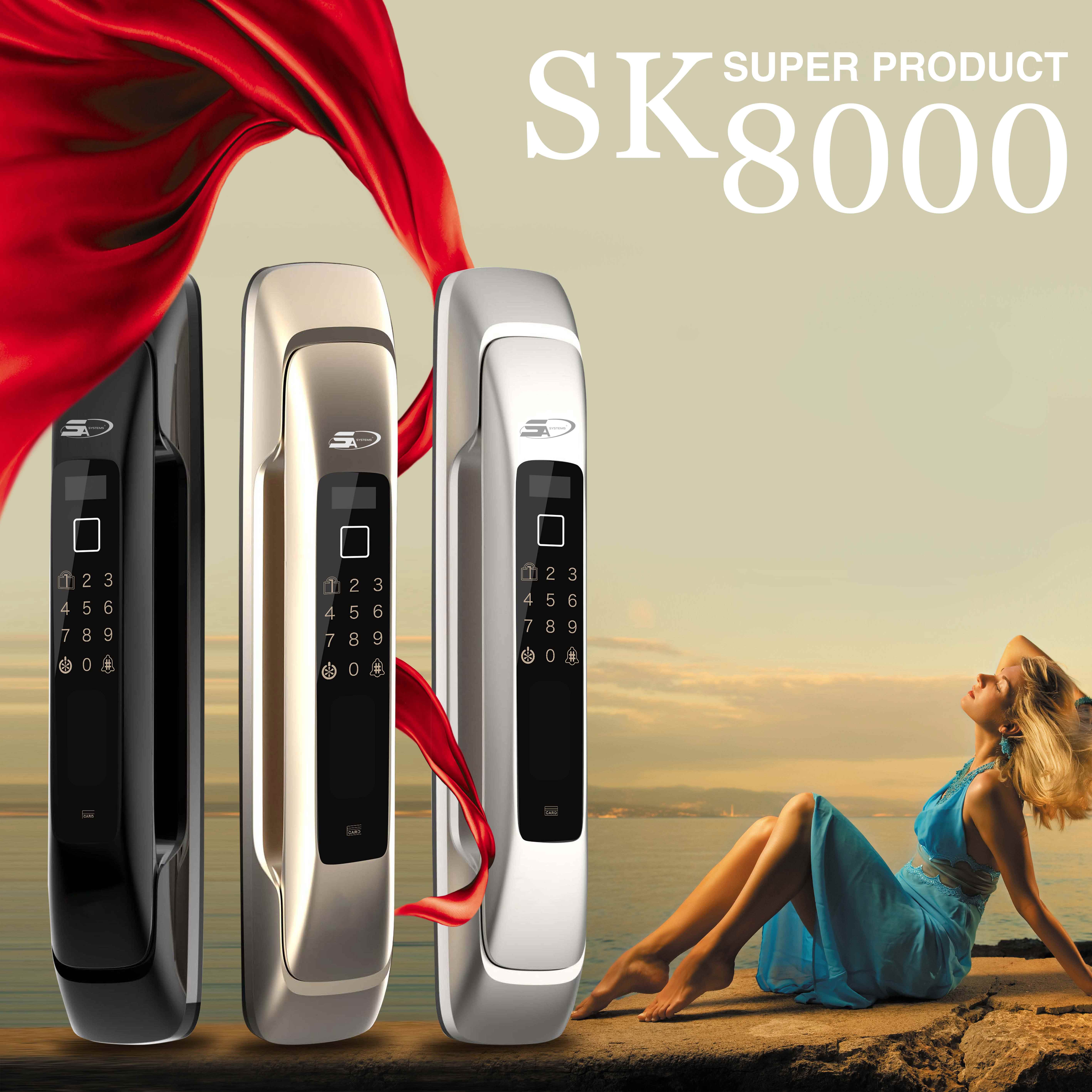 SK8000 FINGERPRINT LOCK 5ASYSTEMS USA